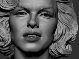Marilyn Monroe 3D Принт Модель
