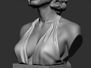 Marilyn Monroe 3D Принт Модель