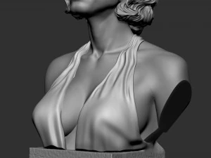 Marilyn Monroe 3D Print Model