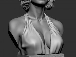 Marilyn Monroe 3D Принт Модель