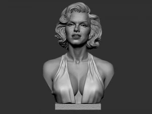 Marilyn Monroe 3D Print Model