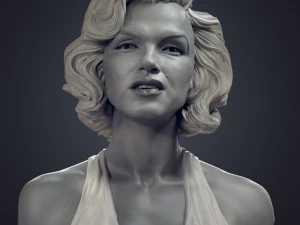 Marilyn Monroe 3D Print Model
