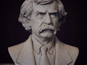 Marka Twaina Model do druku 3D