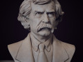 Mark Twain 3D 프린트 모델