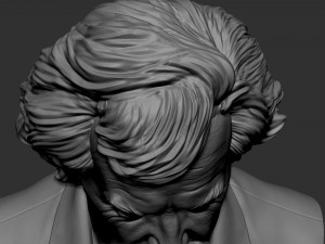 Mark Twain 3D 프린트 모델