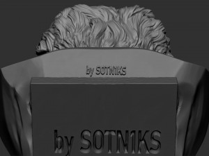 Mark Twain 3D 프린트 모델