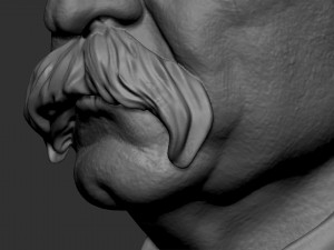Mark Twain 3D 프린트 모델