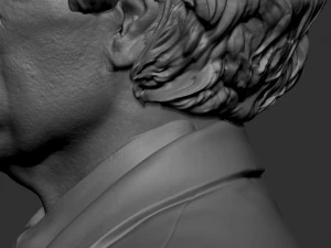 Mark Twain 3D Print Model