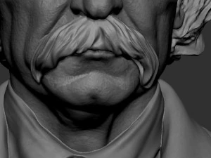 Mark Twain 3D Print Model