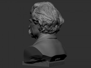 Mark Twain 3D 프린트 모델