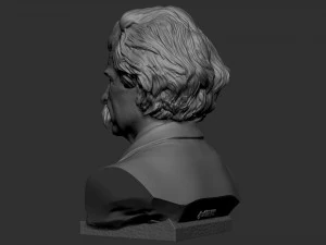 Mark Twain 3D Print Model