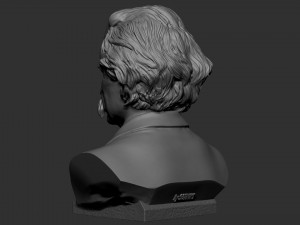Mark Twain 3D 프린트 모델