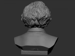 Mark Twain 3D Print Model
