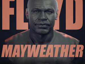 Флойд Мейвезер 3D Принт Модель