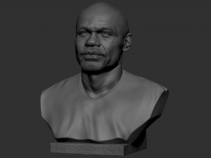 Floyd Mayweather 3D Print Model