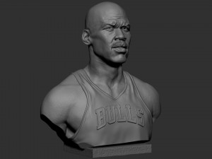 Michael Jordan 3D Print Model