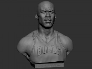 Michael Jordan 3D Print Model