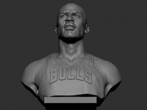 Michael Jordan 3D Print Model