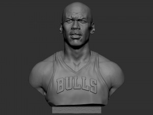 Michael Jordan 3D Print Model