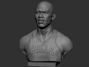 Michael Jordan 3D Print Model