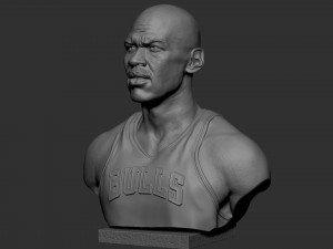 Michael Jordan 3D Print Model