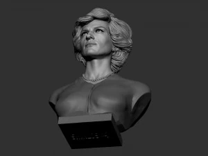 Diana Princess of Wales 3D Print Model