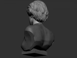 Diana Princess of Wales 3D Print Model