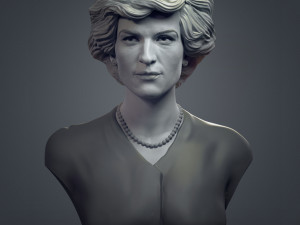 Diana Princess of Wales Modelo de impresión 3D