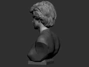 Diana Princess of Wales 3D Print Model