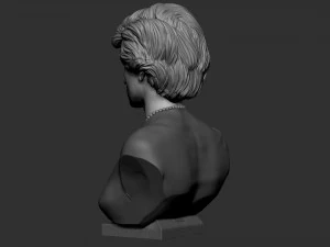 Diana Princess of Wales 3D Print Model