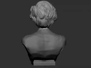 Diana Princess of Wales 3D Print Model
