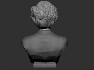 Diana Princess of Wales Modelo de impresión 3D