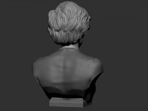 Diana Princess of Wales 3D Print Model