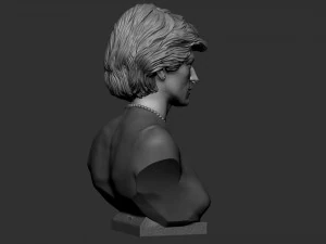 Diana Princess of Wales 3D Print Model