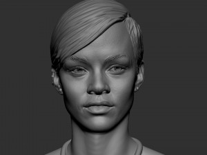 Rihanna 3D प्रिंट मॉडल