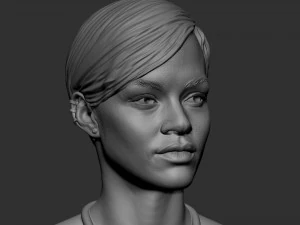Rihanna 3D Print Model