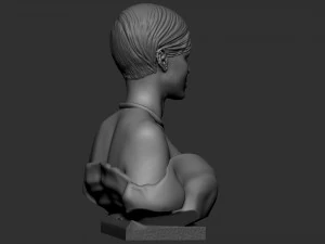 Rihanna 3D Print Model