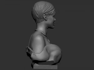 Rihanna 3D Print Model