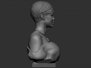 Rihanna 3D Print Model