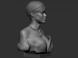 Rihanna 3D Print Model