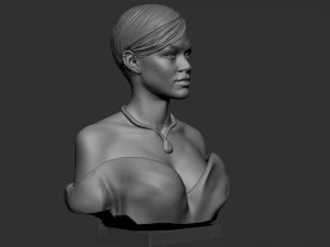 Rihanna 3D Print Model