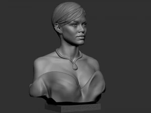 Rihanna 3D Print Model