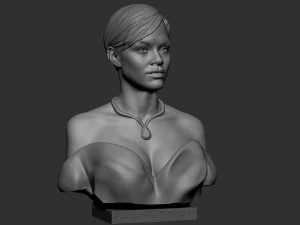 Rihanna 3D Print Model