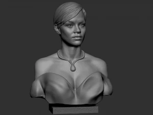 Rihanna 3D Print Model