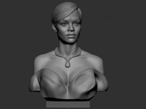 Rihanna 3D प्रिंट मॉडल