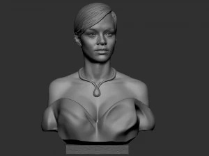 Rihanna 3D Print Model