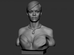 Rihanna 3D प्रिंट मॉडल