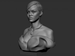 Rihanna 3D प्रिंट मॉडल