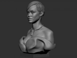 Rihanna 3D प्रिंट मॉडल