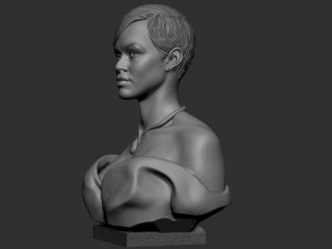 Rihanna 3D प्रिंट मॉडल